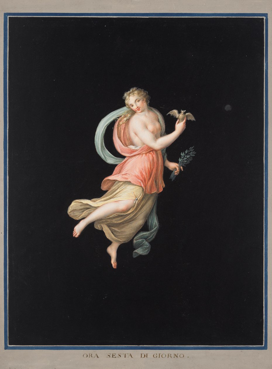 Allegoria femminile della notte da Michelangelo Maestri