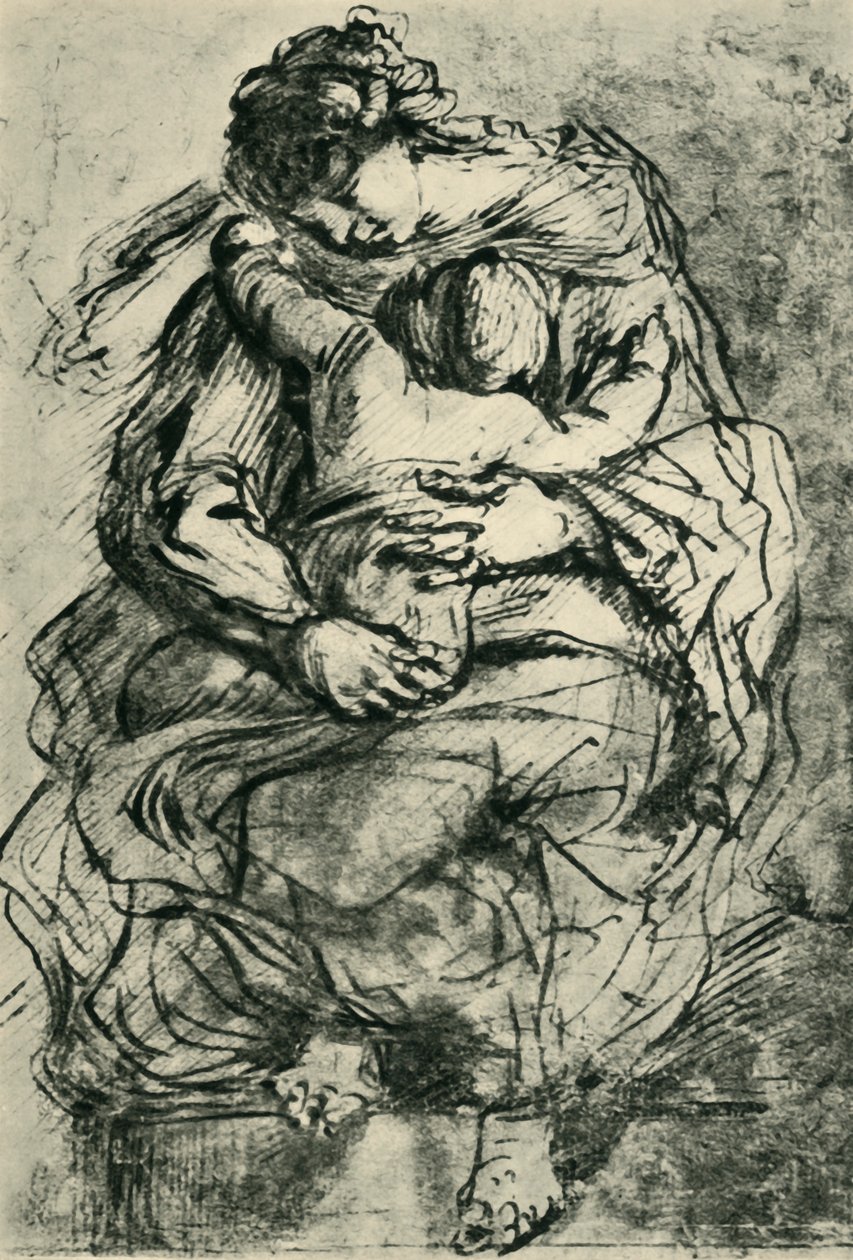 Madonna e bambino, fine XVI-inizio XVII secolo, 1943 da Michelangelo Merisi Caravaggio