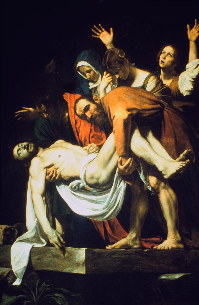 La Deposizione nel Sepolcro, 1602-1604 da Michelangelo Merisi Caravaggio