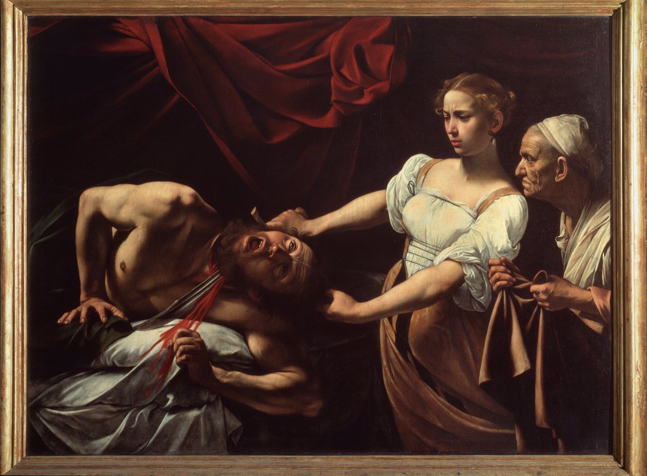 Giuditta che decapita Oloferne da Michelangelo Merisi da Caravaggio