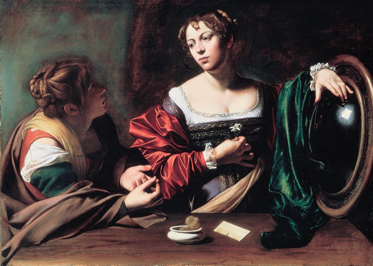 Marta e Maria Maddalena da Michelangelo Merisi da Caravaggio