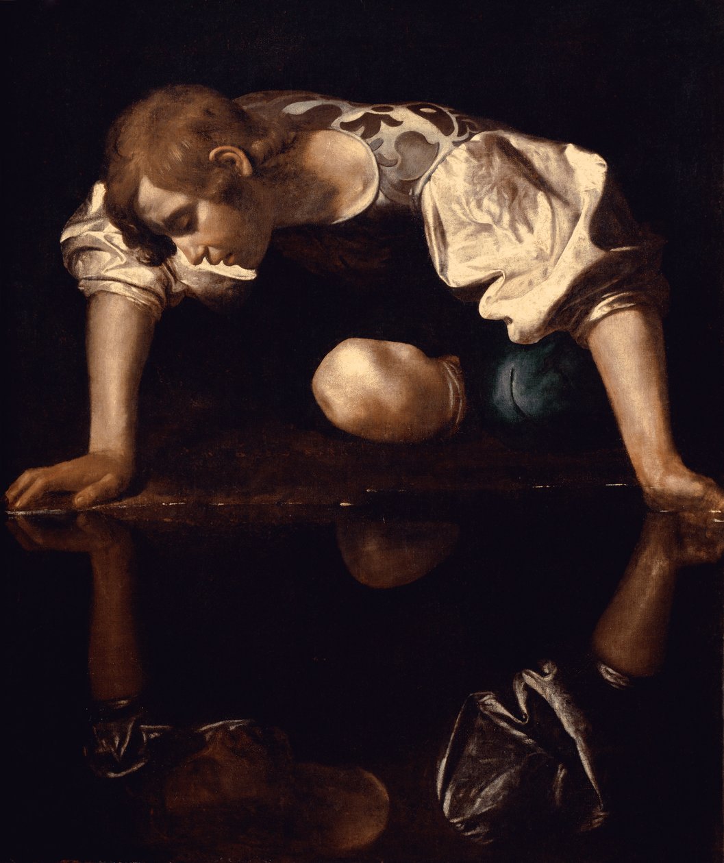 Narciso, c.1597-99 da Michelangelo Merisi da Caravaggio