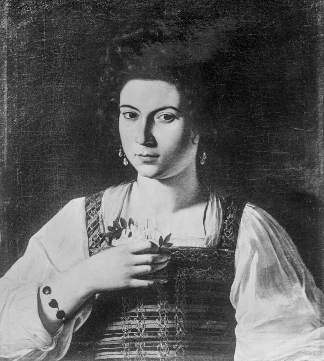 Ritratto di una cortigiana (noto anche come Ritratto di Fillide) (opera distrutta) da Michelangelo Merisi da Caravaggio