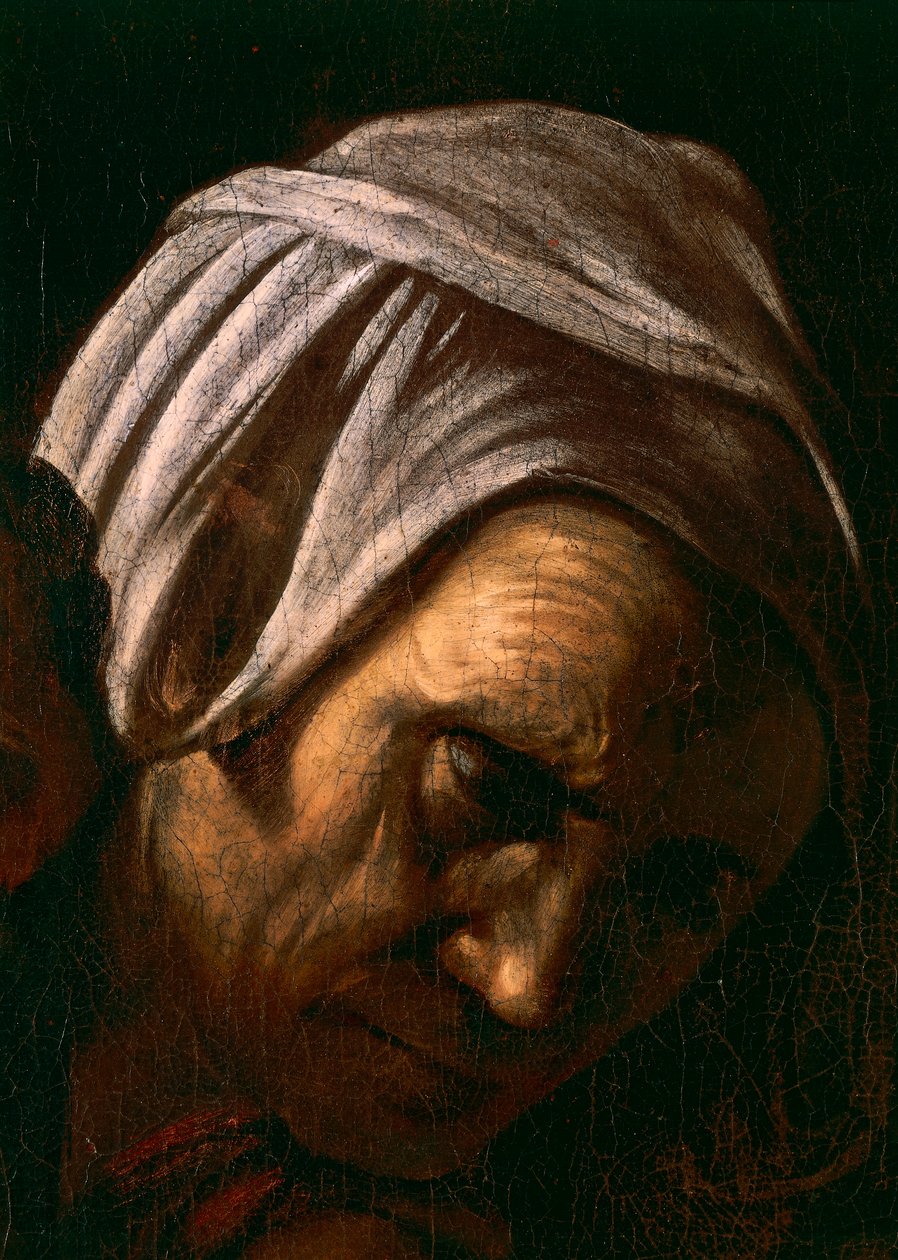 Salomè riceve la testa di San Giovanni Battista (dettaglio) da Michelangelo Merisi da Caravaggio