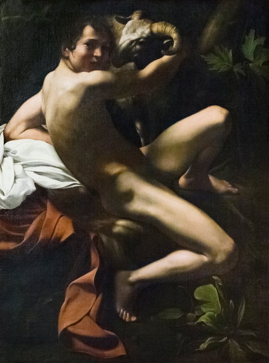 San Giovanni Battista, Giovane con un ariete da Michelangelo Merisi da Caravaggio
