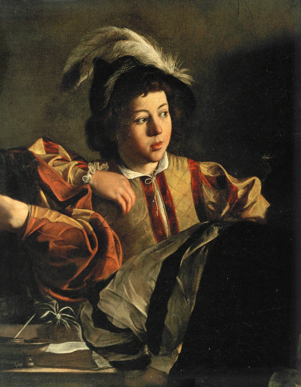 La chiamata di Matteo ... (dipinto su tela) da Michelangelo Merisi da Caravaggio