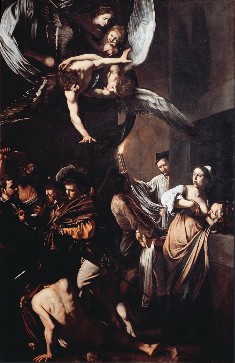 Le sette opere di misericordia da Michelangelo Merisi da Caravaggio