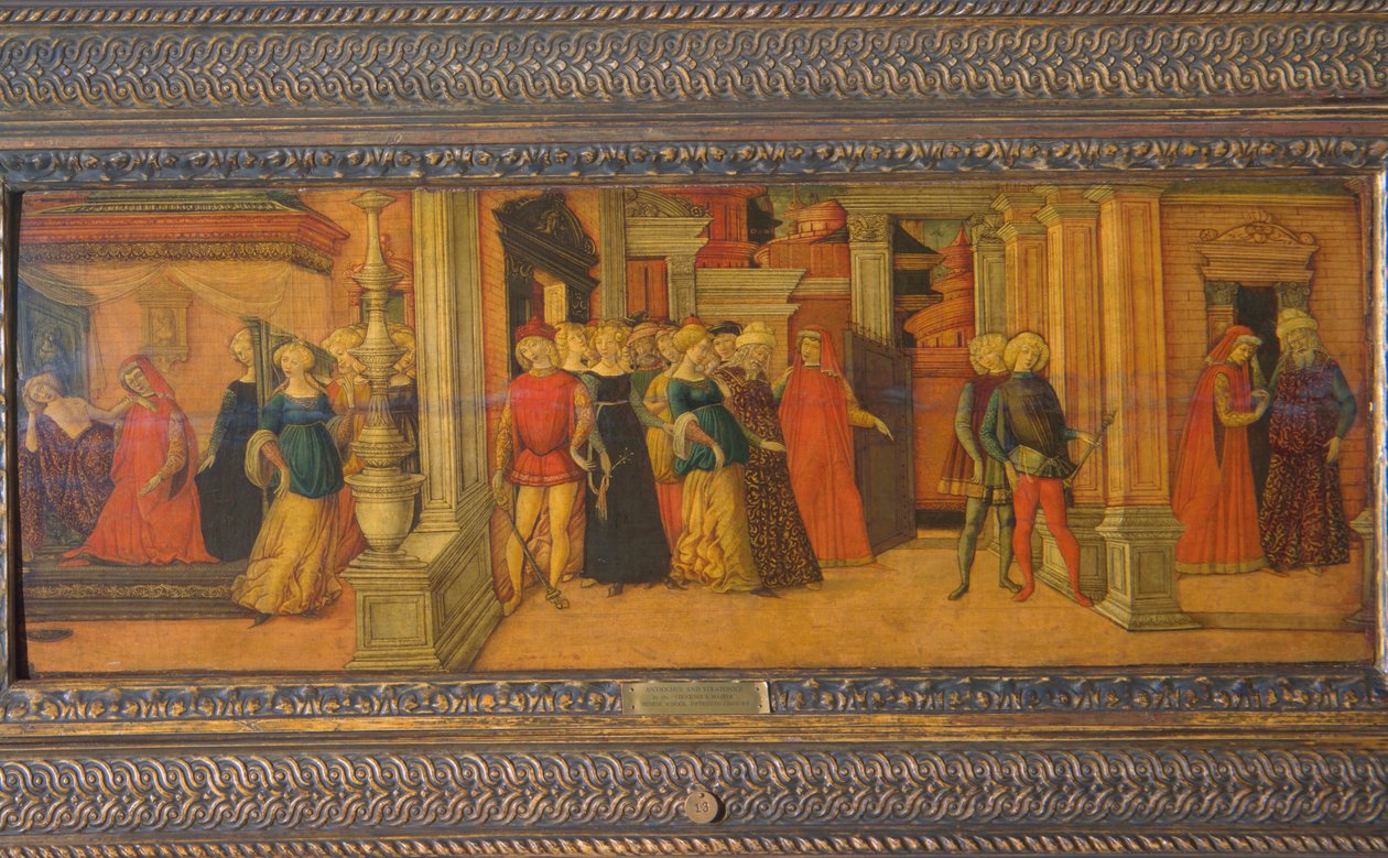 Antioco e Stratonice, c.1470 da Michele Ciampanti