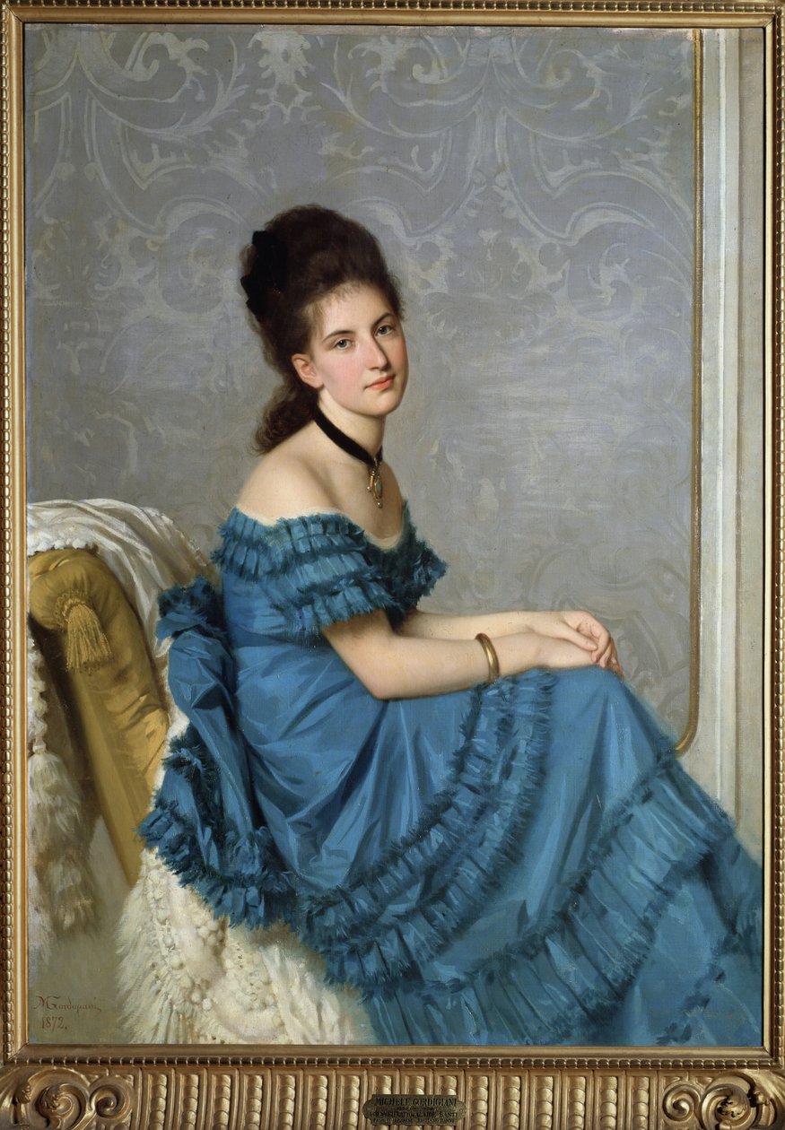 Ritratto di Alaide Banti, 1872 da Michele Gordigiani