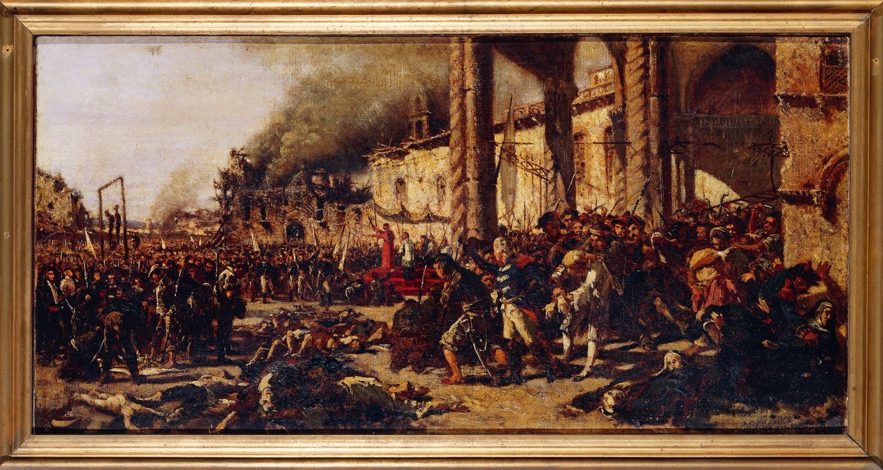 Italia, Napoli, Le Stragi di Altamura da Michele Cammarano