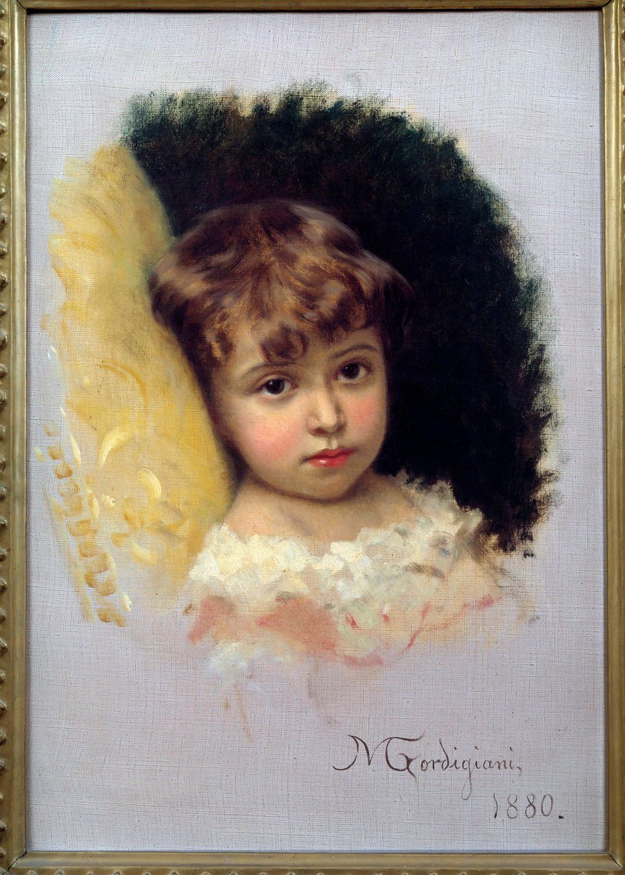 Ritratto di bambino da Michele Giordigiani