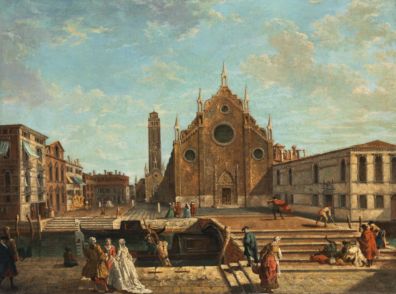 Michele Marieschi Campo dei Frari da Michele Marieschi