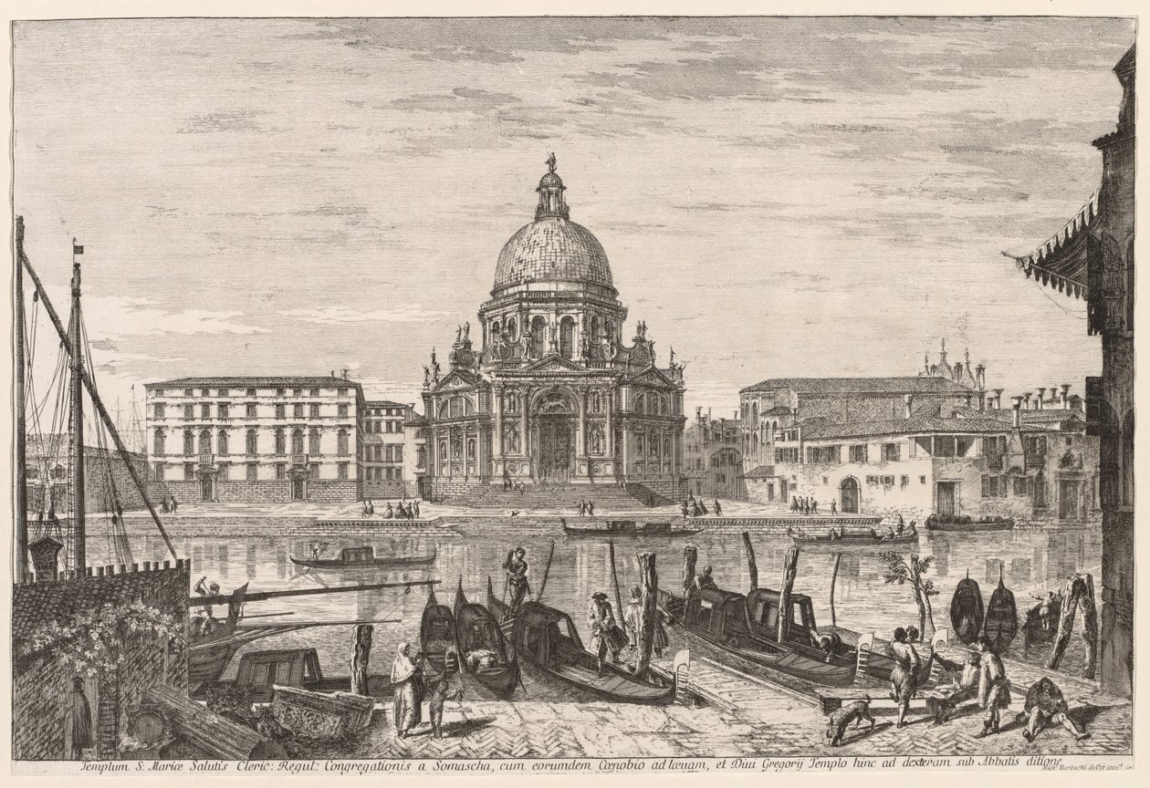Vedute di Venezia: S. M. Della Salute, 1741 da Michele Marieschi