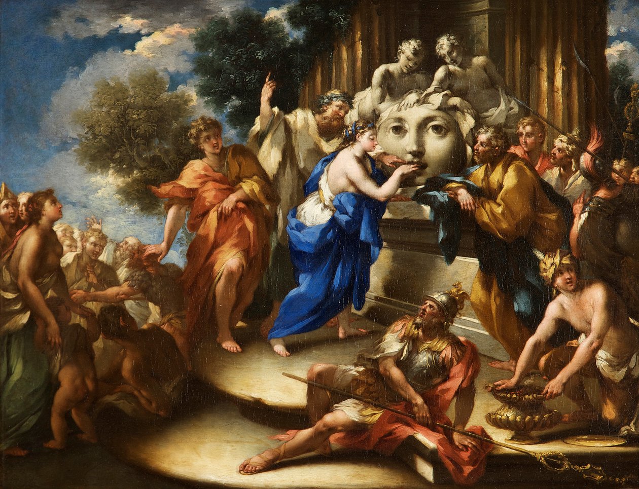 La maschera della verità, c.1720 da Michele Rocca