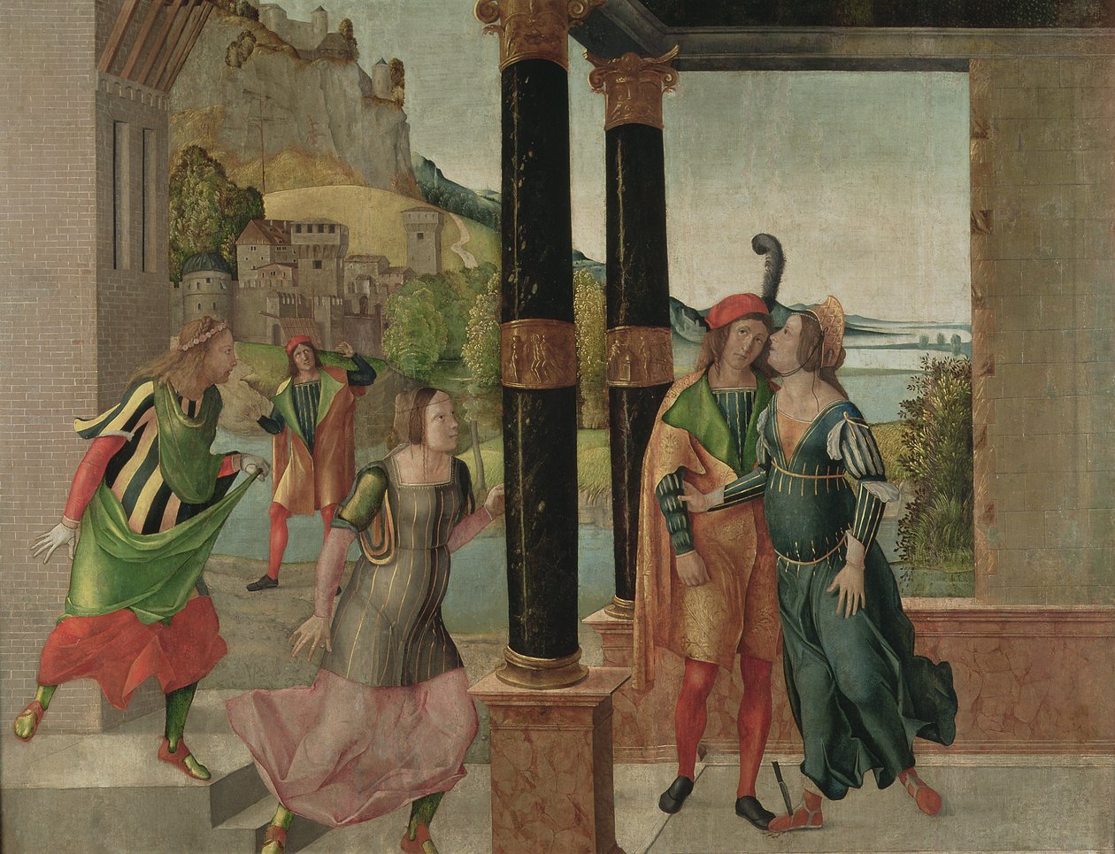 Bruto e Porzia, c.1500-50 da Michelle da Verona