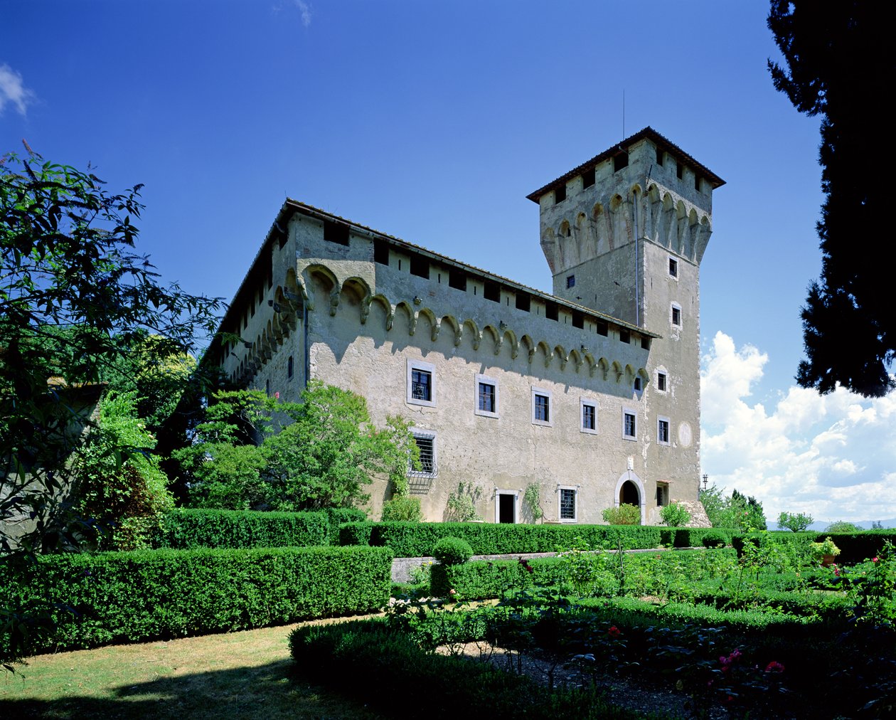 Villa il Trebbio, S. Piero a Sieve, iniziata nel 1451 da Michelozzo di Bartolommeo