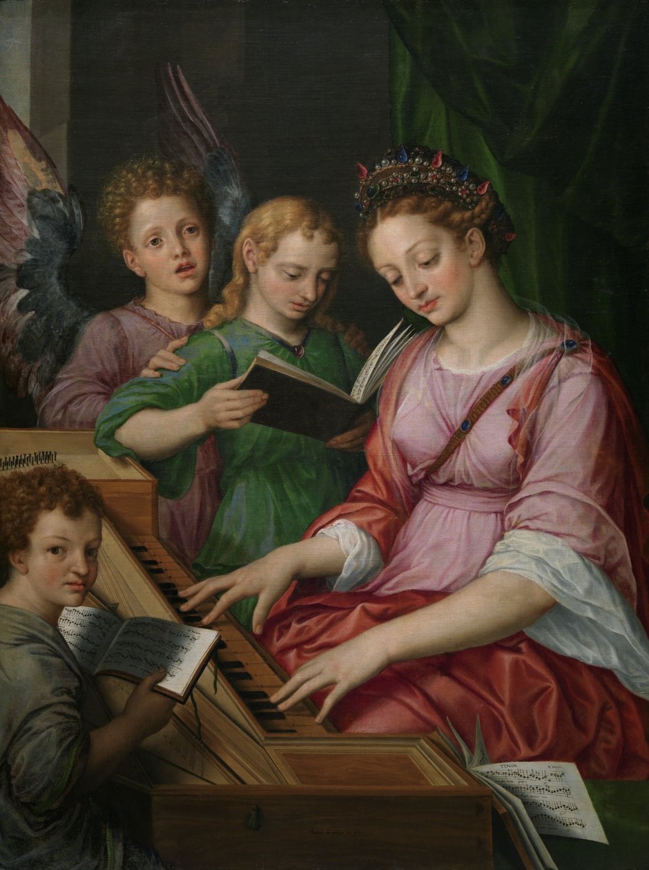 Santa Cecilia da Michiel Coxie