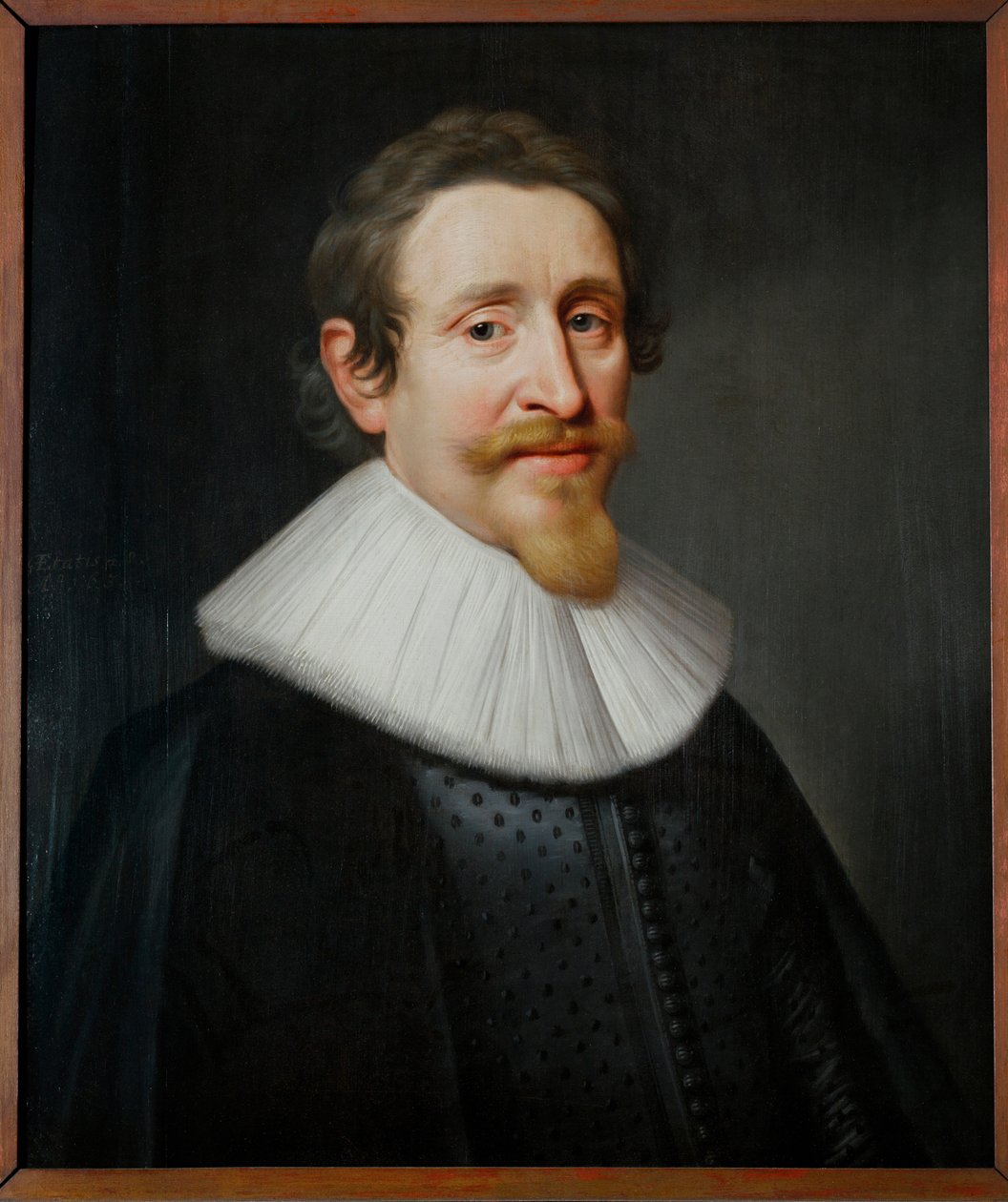 Hugo Grotius, padre del diritto internazionale ... da Michiel Jansz. van (attr. to) Mierevelt