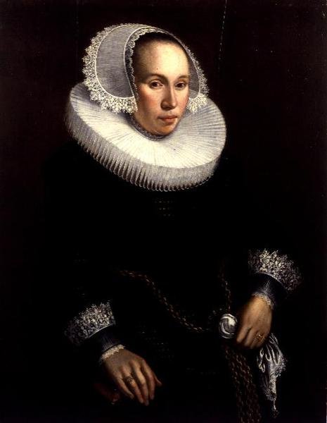 Ritratto di una signora da Michiel Jansz. van Miereveld
