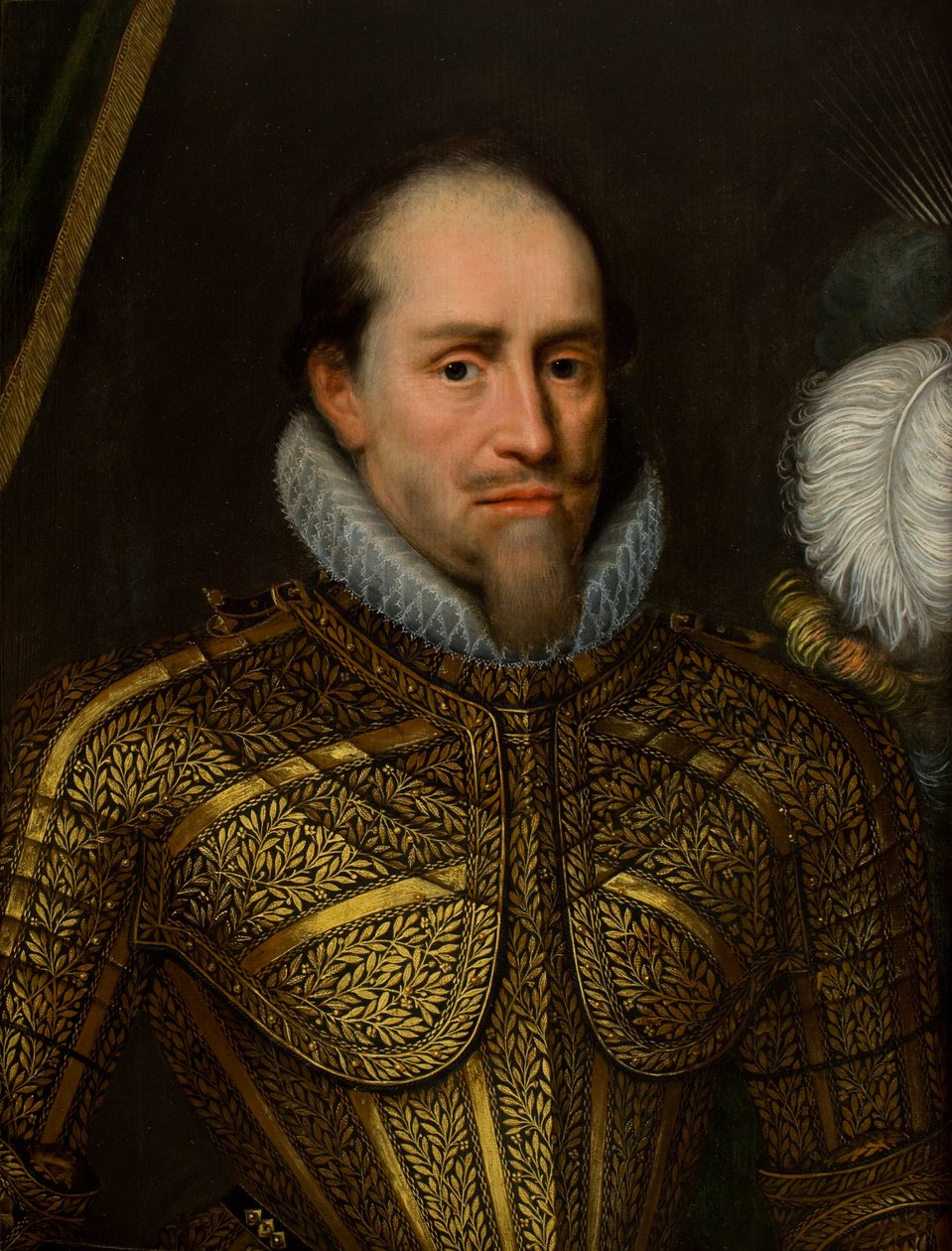 Ritratto di un uomo in armatura da Michiel Jansz. van Miereveld