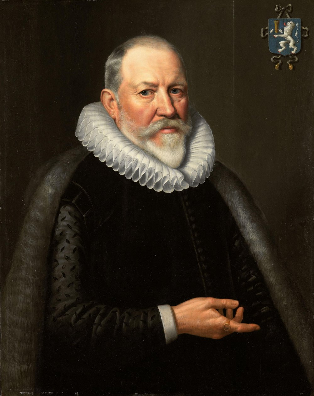 Ritratto di Maerten Ruychaver (1545-1626) da Michiel Jansz van Mierevelt (copy after)