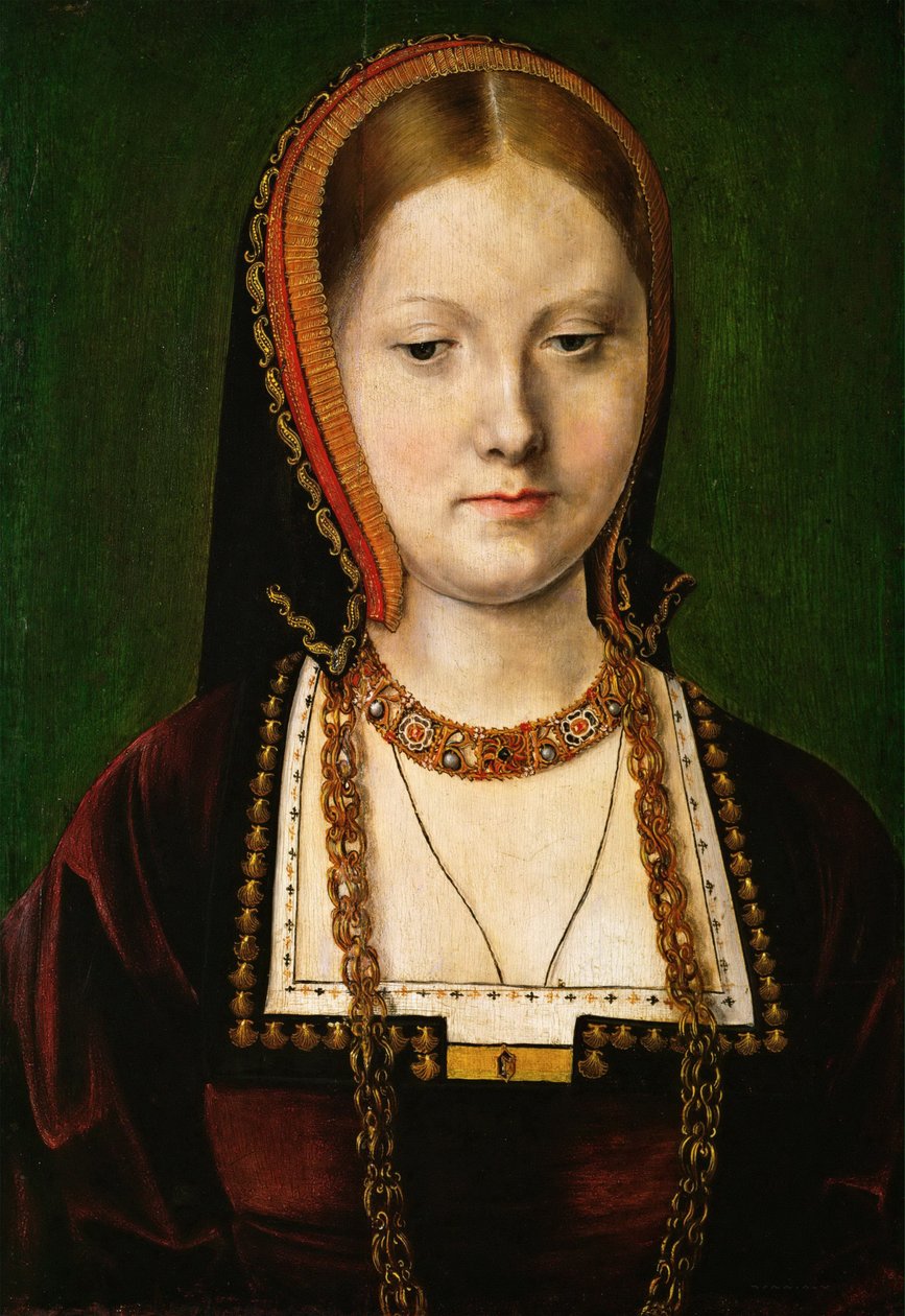 Ritratto di Maria Tudor da Michiel Sittow