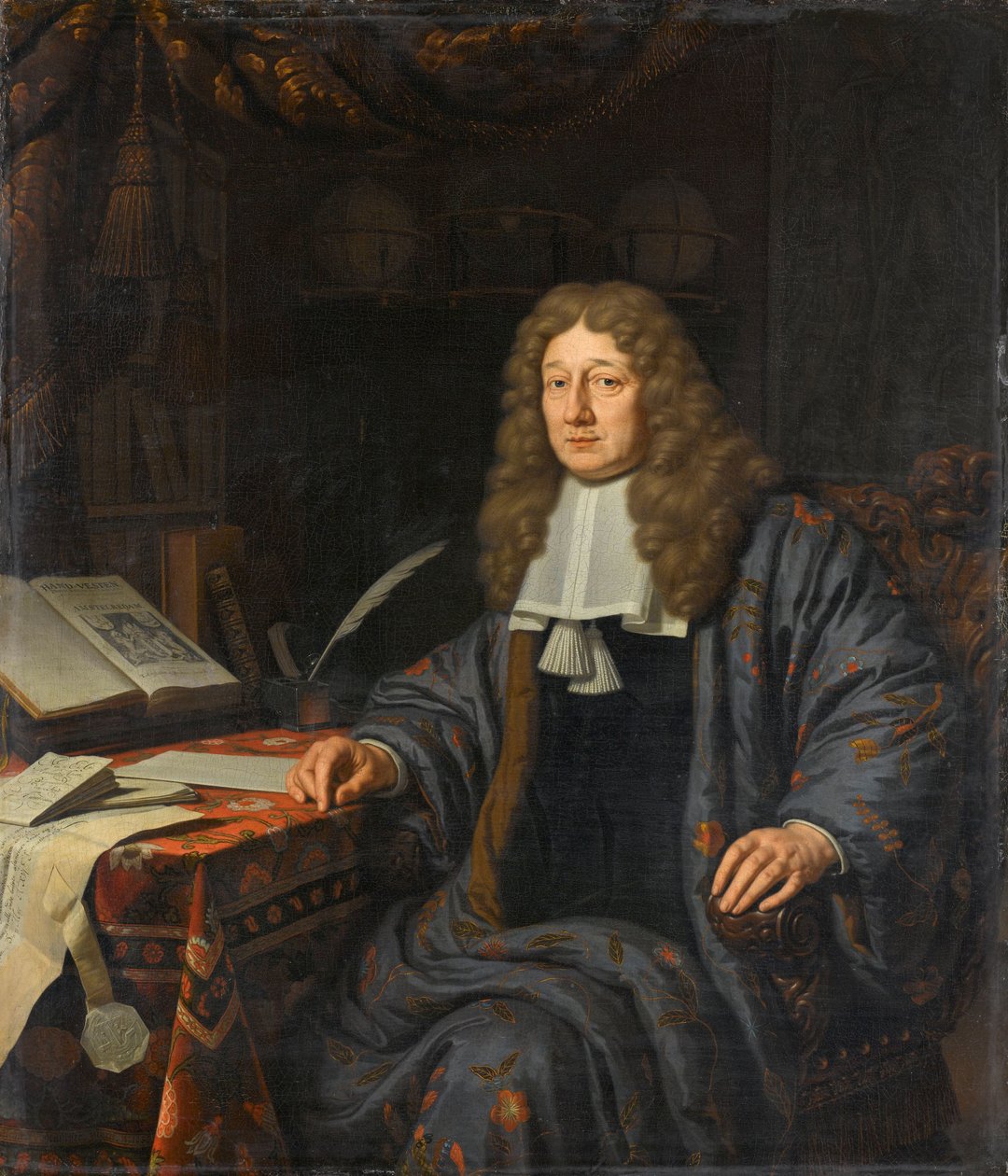 Ritratto di Johannes Hudde (1628-1704), borgomastro di Amsterdam da Michiel van Musscher