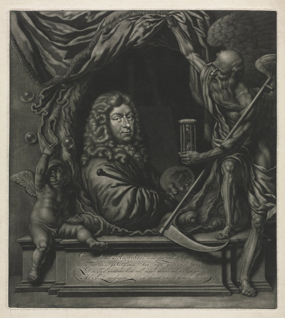 Autoritratto da Michiel van Musscher