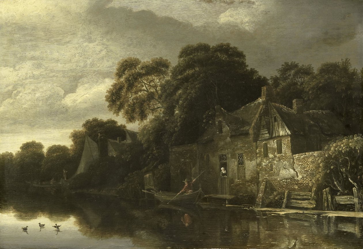 Vecchio cottage sull