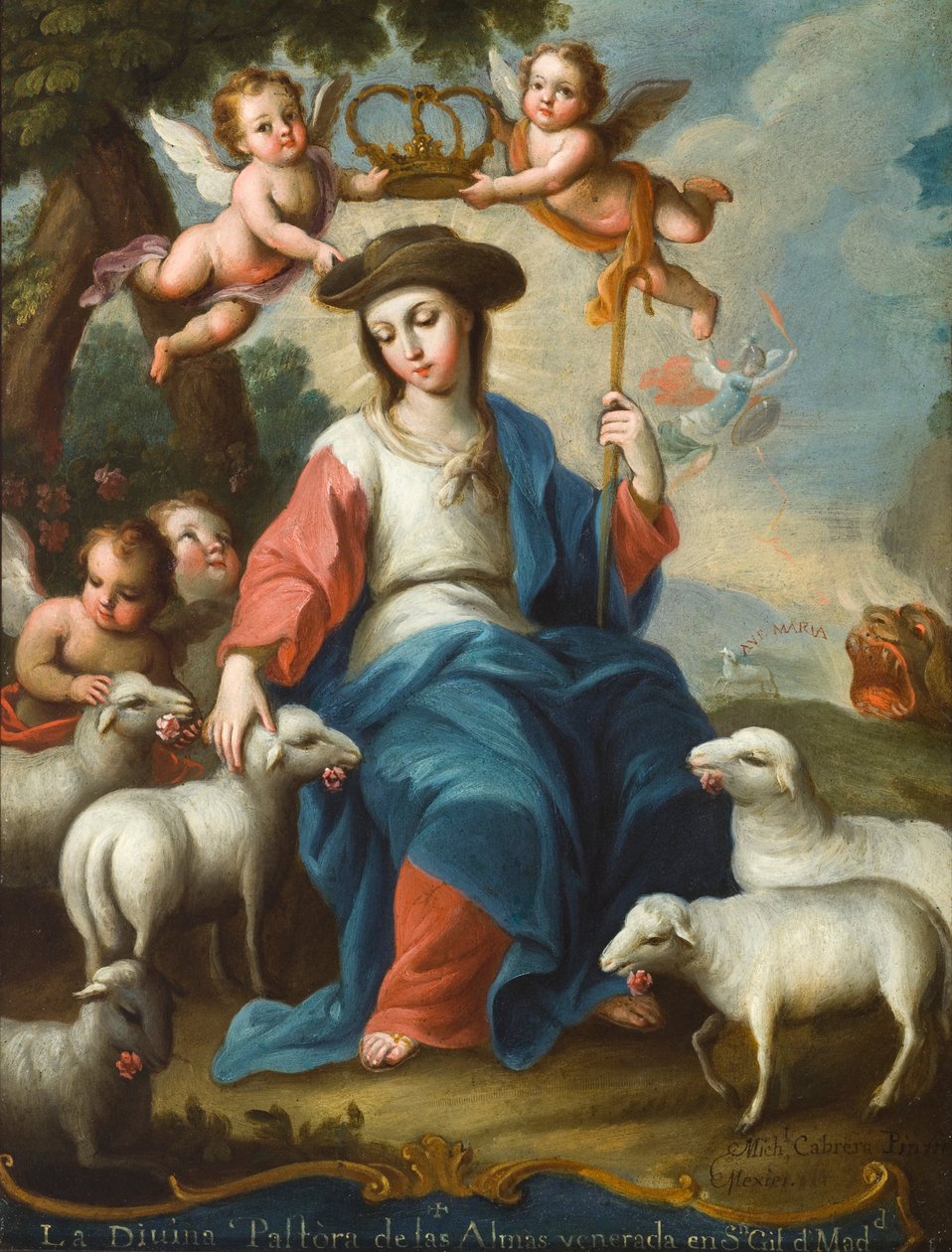 La Divina Pastora da Miguel Cabrera
