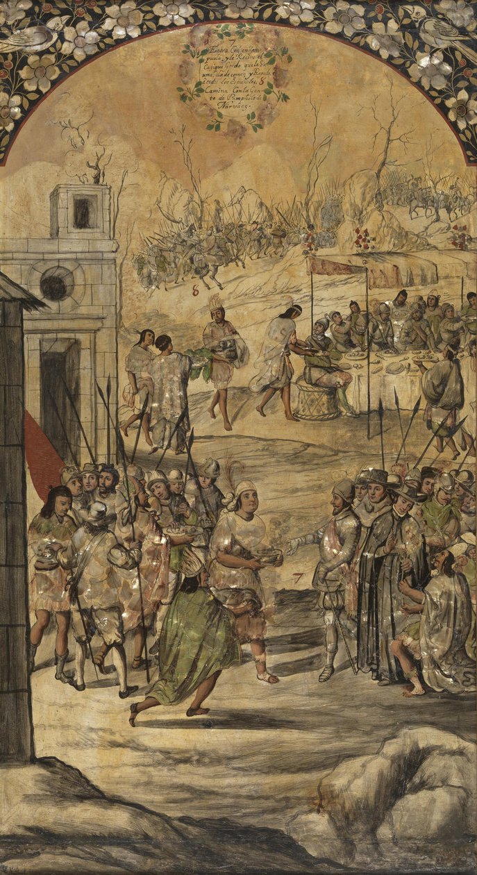 La conquista del Messico di Hernan Cortes da Miguel and Juan Gonzalez