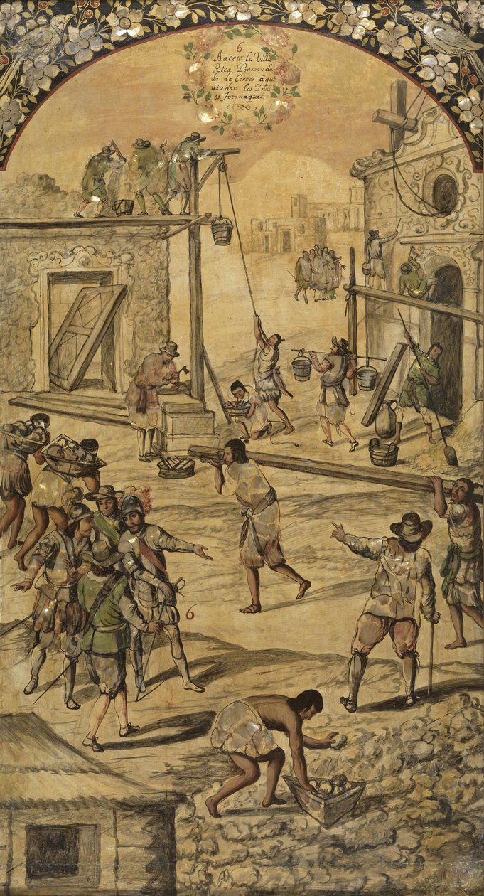 La conquista del Messico di Hernan Cortes da Miguel and Juan Gonzalez