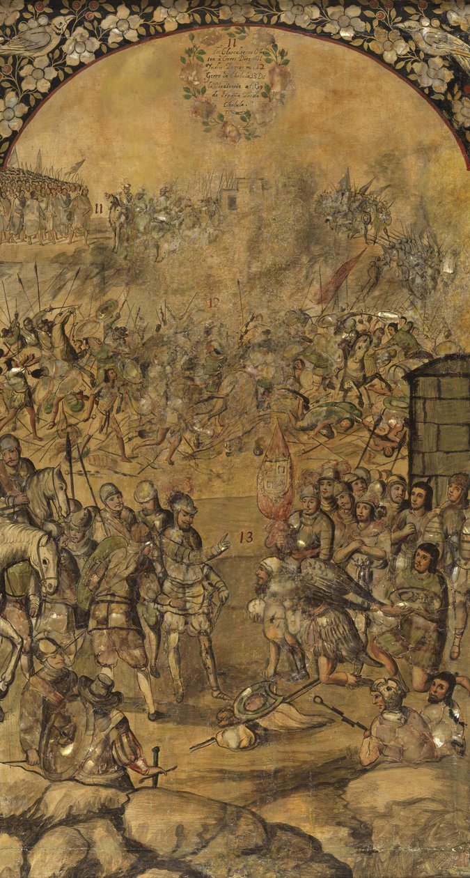 La conquista del Messico di Hernan Cortes da Miguel and Juan Gonzalez