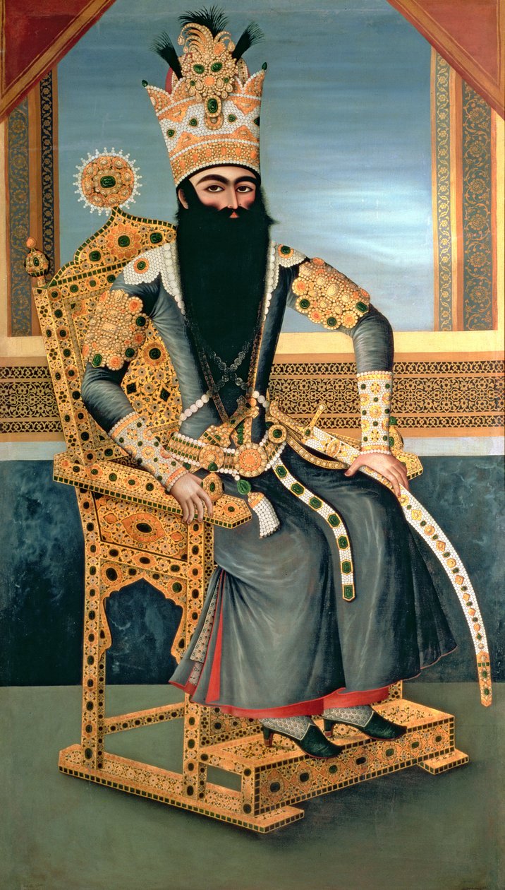 Ritratto di Fath Ali Shah da MihrAli MihrAli
