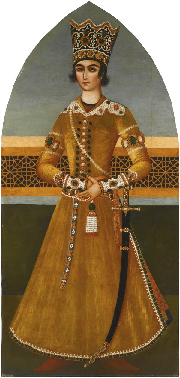 Ritratto del principe Abbas Mirza da Mihr Ali