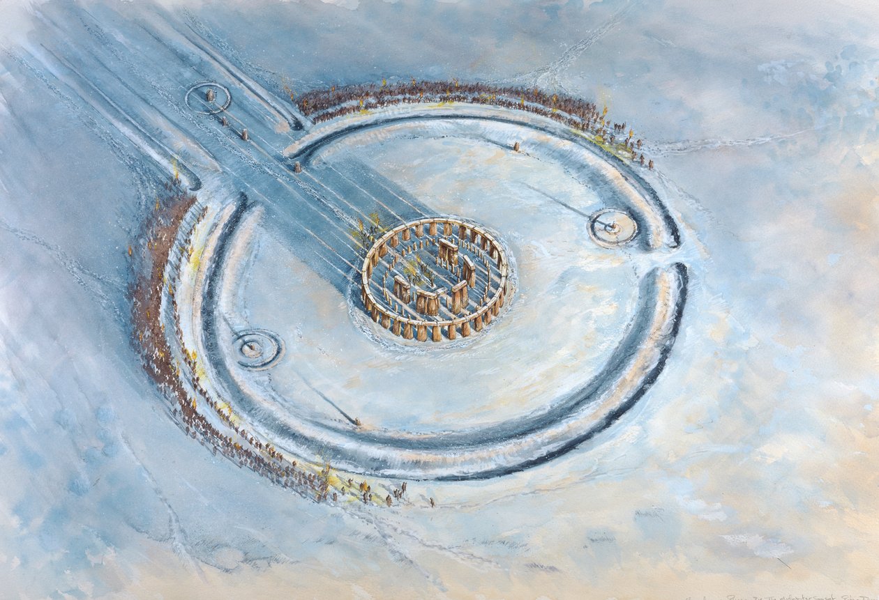 Stonehenge, c20th secolo a.C., c1990-2010 da Mike Seaforth