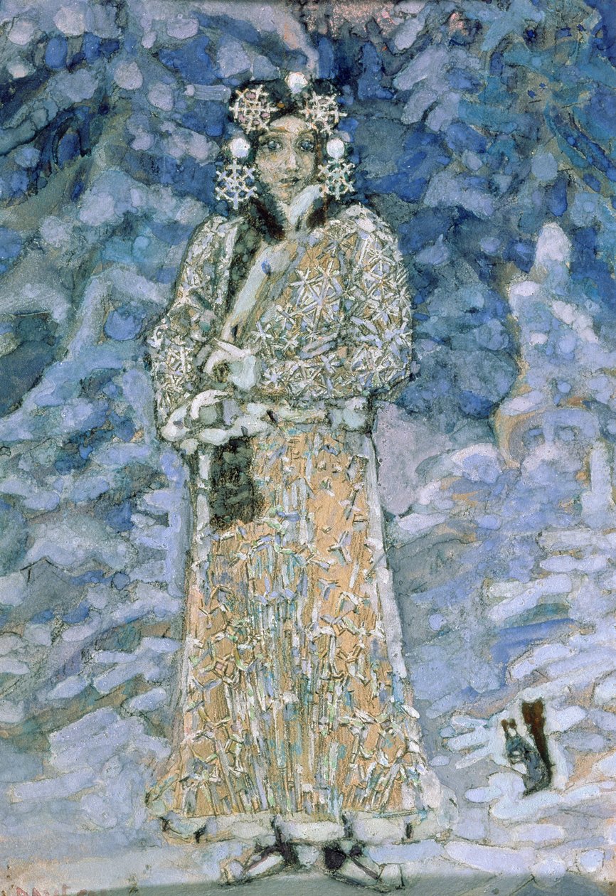La fanciulla della neve, bozzetto per l