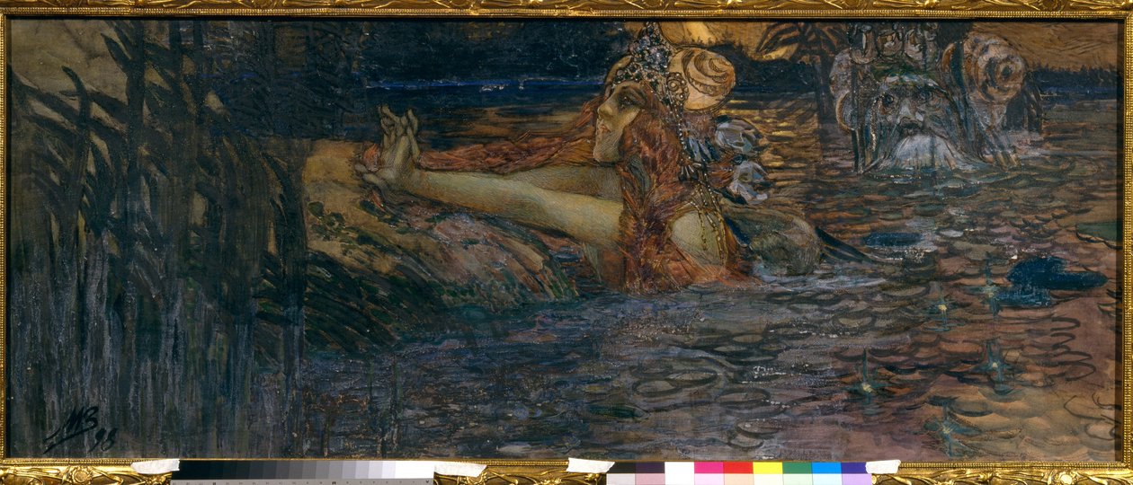 La separazione del re del mare e della principessa Volkhova. Scena dell