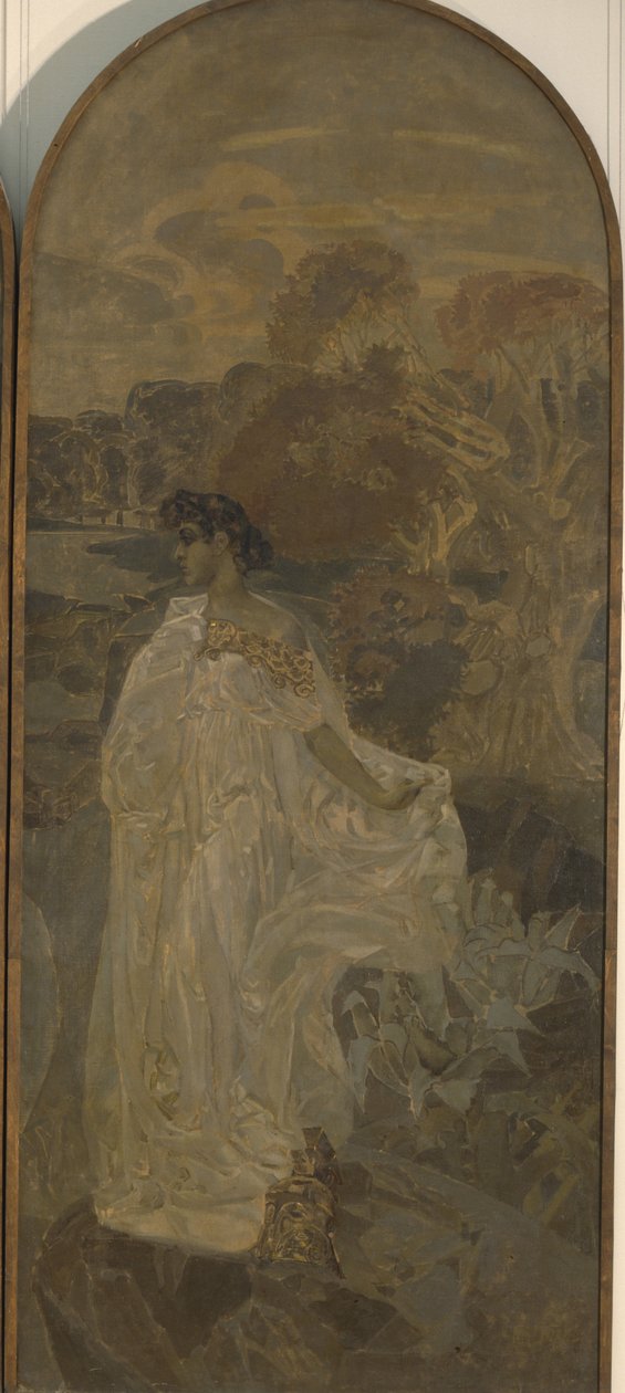 Minerva Trittico Il giudizio di Paride, 1893 da Mikhail Aleksandrovich Vrubel