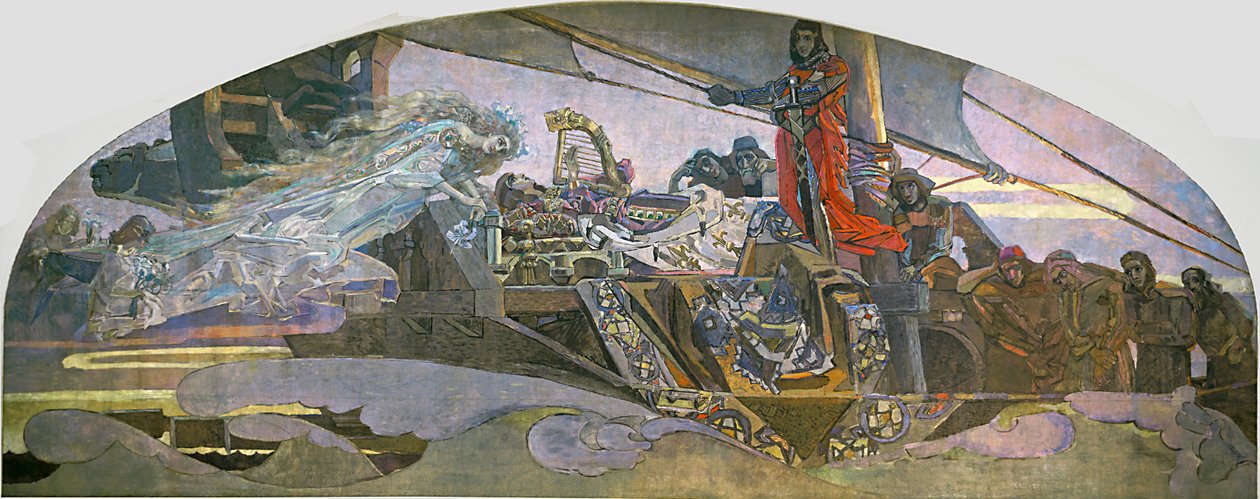 Principessa del sogno La Princesse lointaine, 1896 da Mikhail Aleksandrovich Vrubel