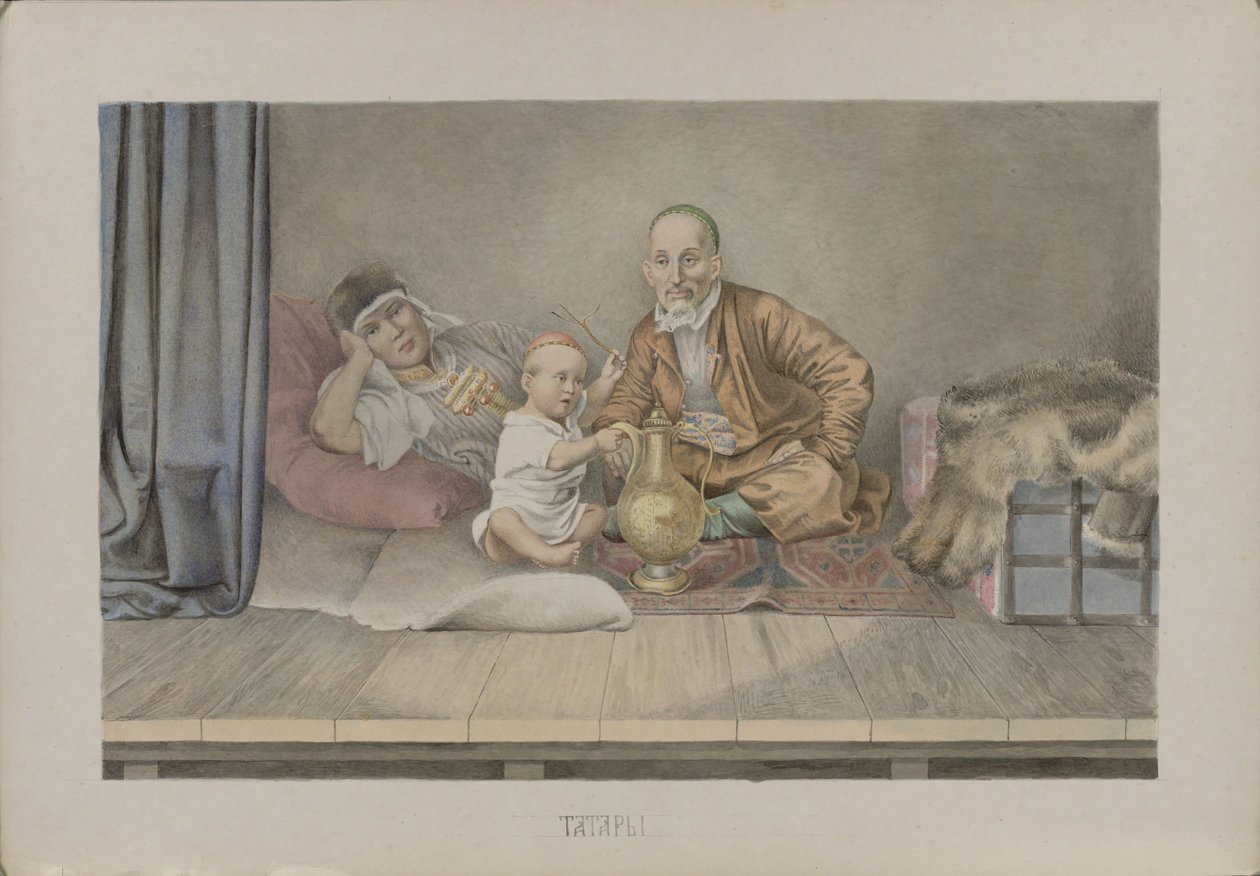 Tatari, 1862 da Mikhail Stepanovich Znamensky