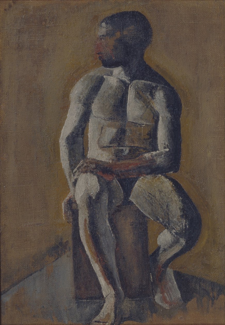 Ritratto di Kirill Zdanevich 1892-1969, 1910s da Mikhail Vasilyevich Le Dantyu