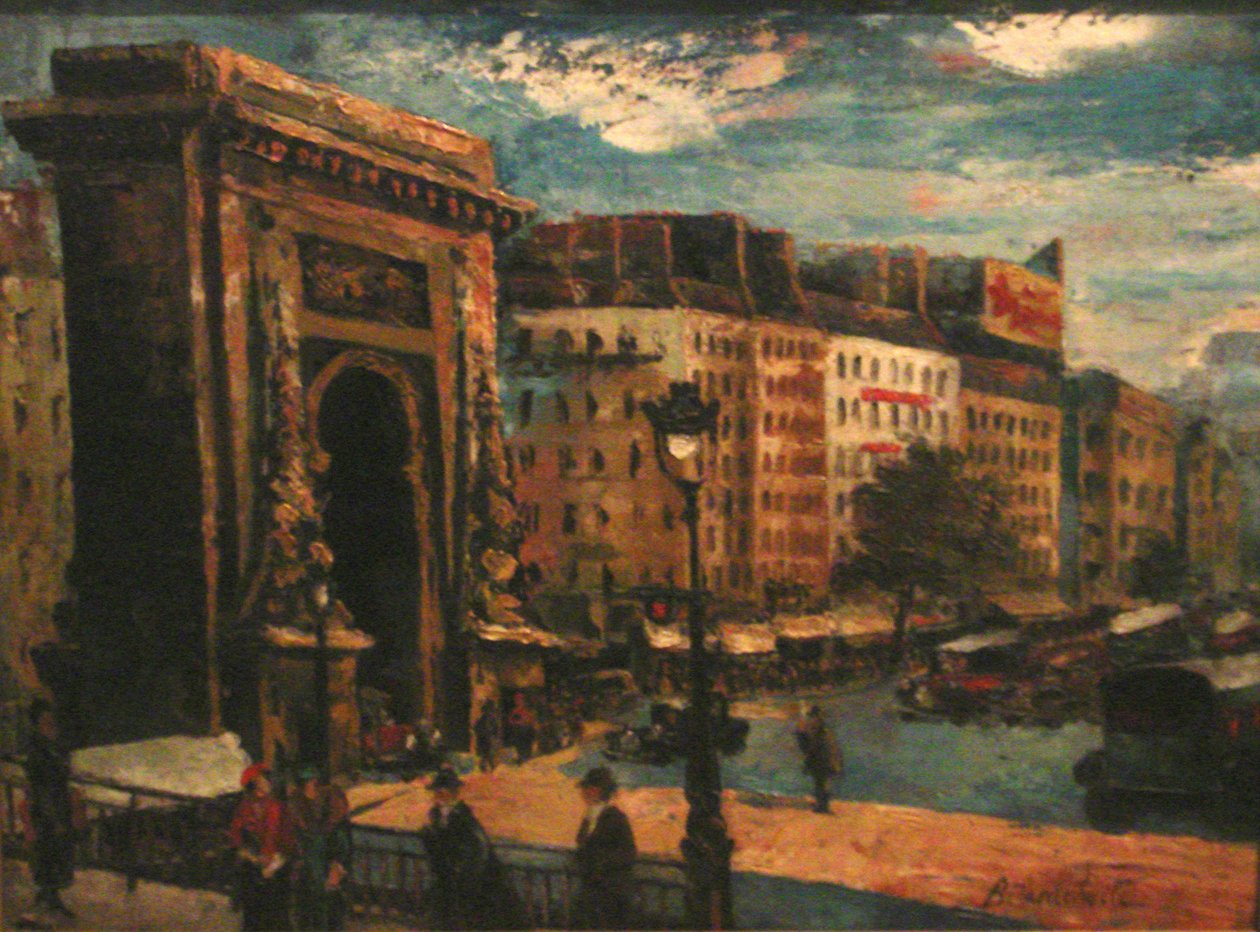 Paesaggio di Parigi, Porta Saint-Denis da Mikheil Bilanishvili