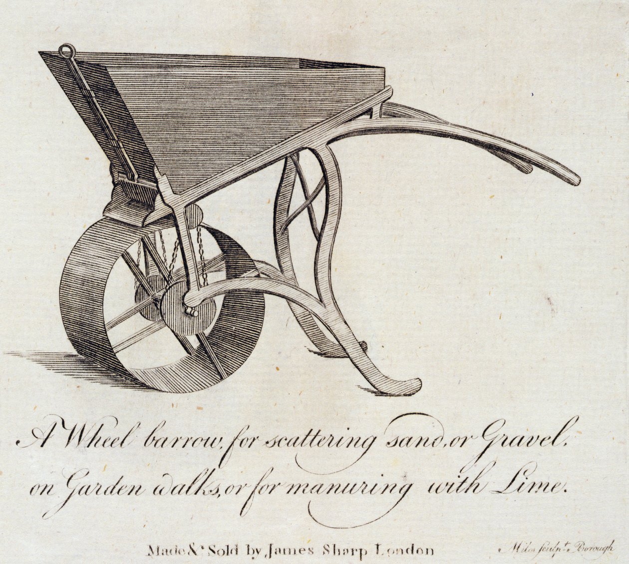 Carriola, 1773 da Miles