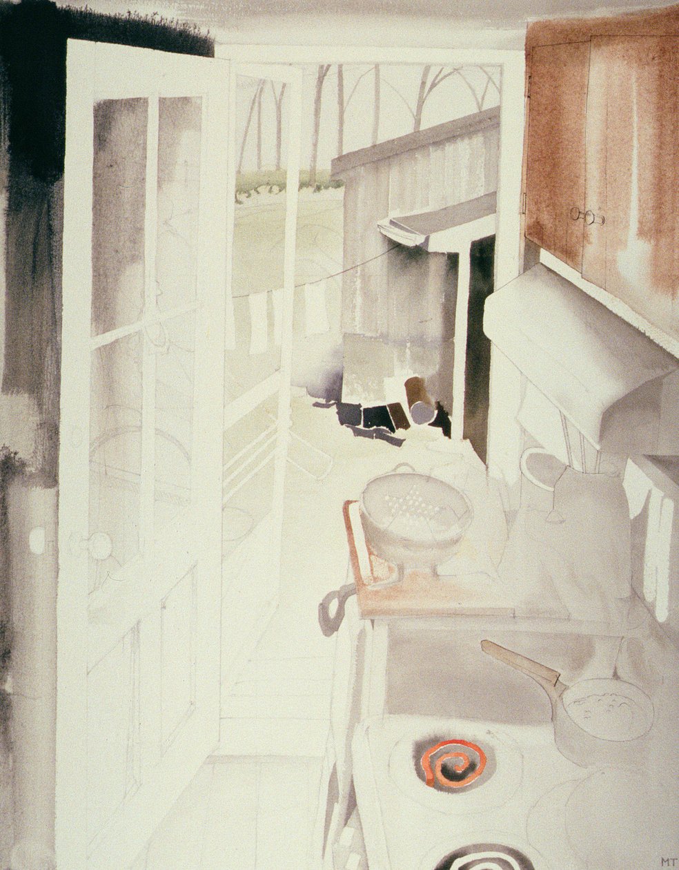 Cucina e Fornello, Connecticut da Miles Contemporary Artist Thistlethwaite