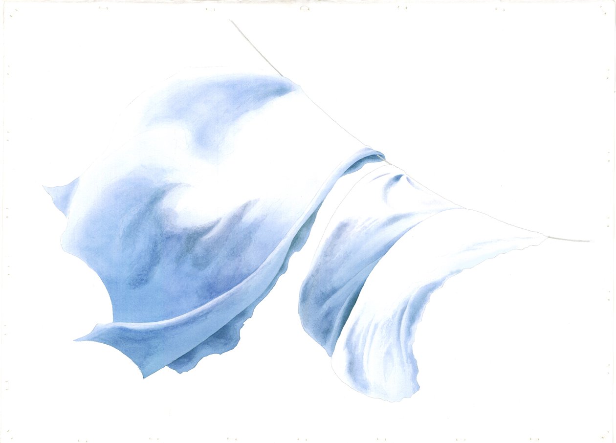 Lenzuolo e federe nel vento di Tiree da Miles Contemporary Artist Thistlethwaite