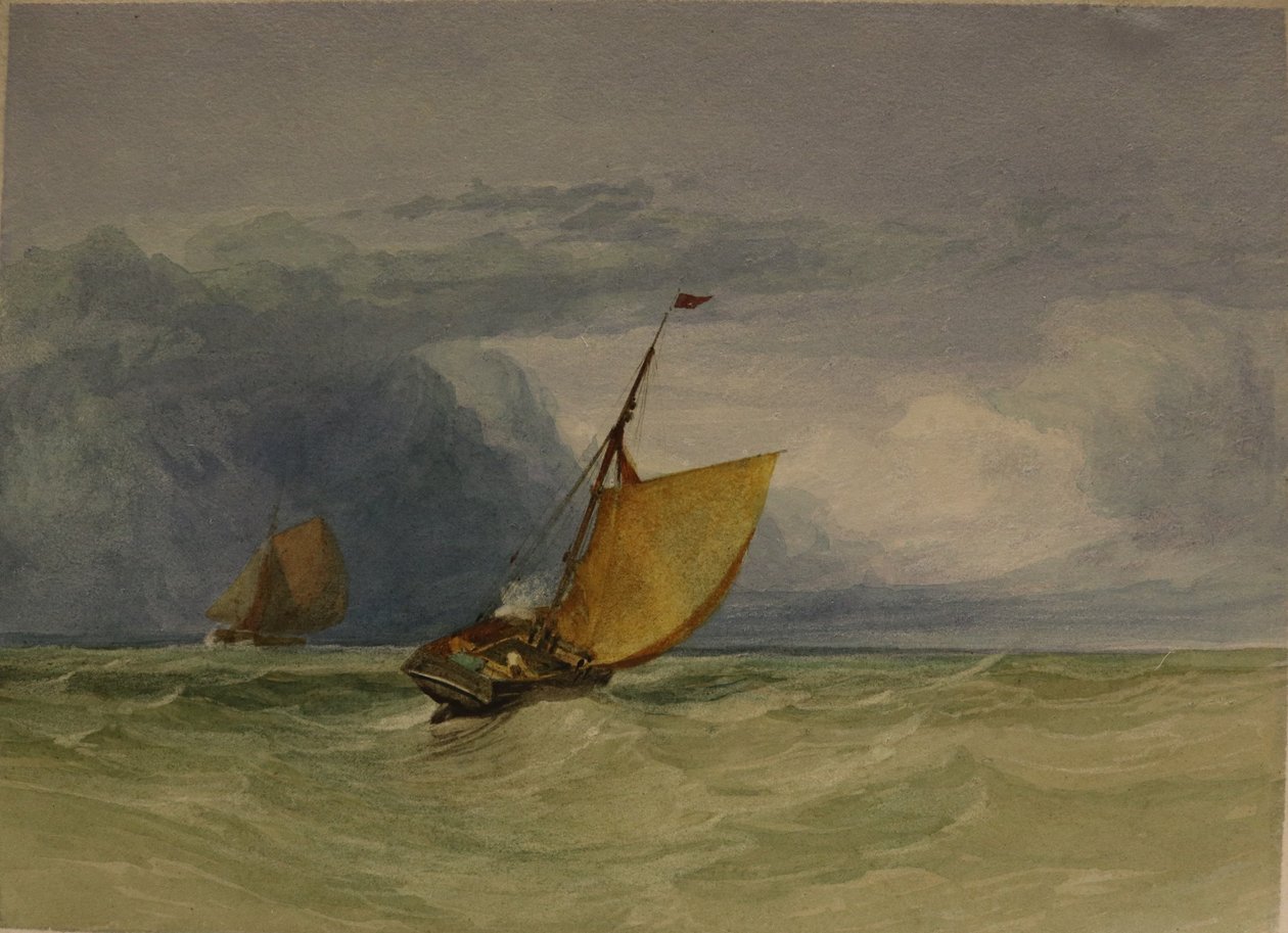 Una tempesta, data sconosciuta da Miles Edmund Cotman