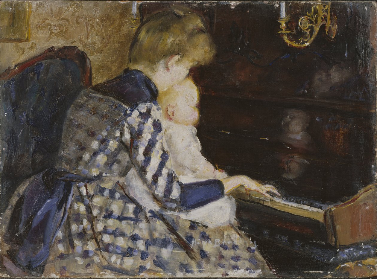 Al pianoforte da Mina Carlson Bredberg