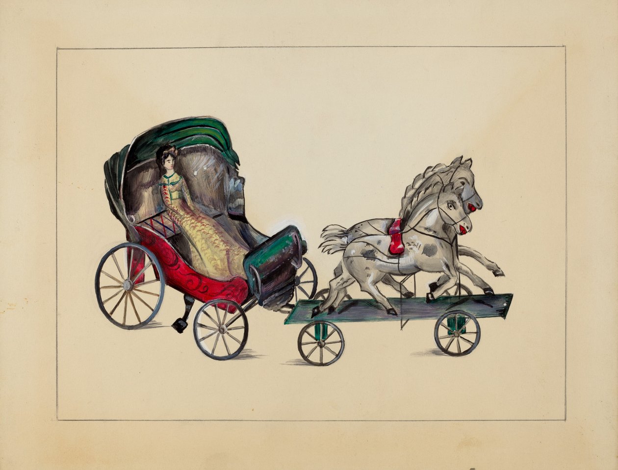 Calash | Mina Lowry | Stampa d'arte
