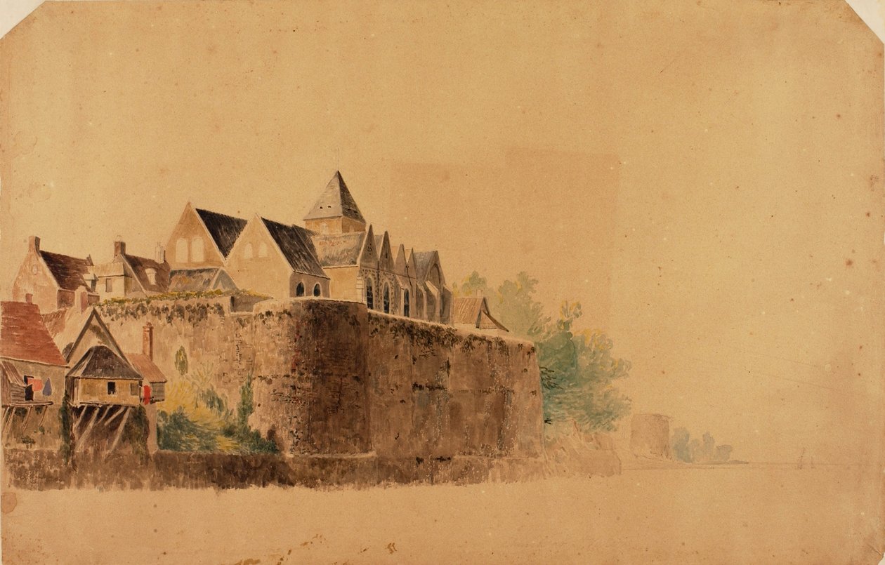 Antica Cattedrale e Torre di Harold, St. Valery da Miner Kilbourne Kellogg